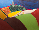 EASTNOR II, Oil and acrylic, 119x152cm (47x60in)