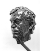 HUGH MILLIAS, Life size, bronze