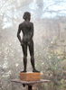 ISRAELI GIRL, Bronze on marble, 58cm (23in)