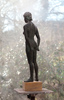 ISRAELI GIRL, Bronze on marble, 58cm (23in)