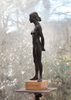 ISRAELI GIRL, Bronze on marble, 58cm (23in)