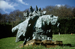 BROODY, Bronze 1.82m x 2.2m, Shown at Royal Academy, Eastnor Castle and Gloucester Cathedral