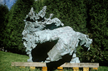 BROODY, Bronze 1.82m x 2.2m, Shown at Royal Academy, Eastnor Castle and Gloucester Cathedral