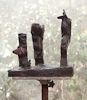 MAQUETTE FOR FAMILY GROUP, Bronze, 30x23x38cm (12x9x15in)