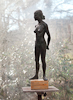 ISRAELI GIRL, Bronze on marble, 58cm (23in)