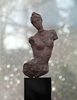 BROKEN WOMAN, Bronze on marble, 38cm (15in)