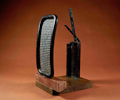 ISLAMIC WOMAN, Bronze, 69cm (27in)