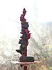 HAND STAND, Painted bronze, 66cm (26in)