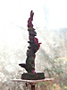 HAND STAND, Painted bronze, 66cm (26in)